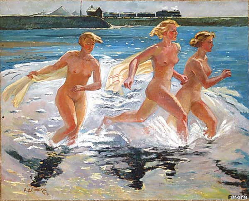 Александр Дейнека - Бегущие девушки.jpg